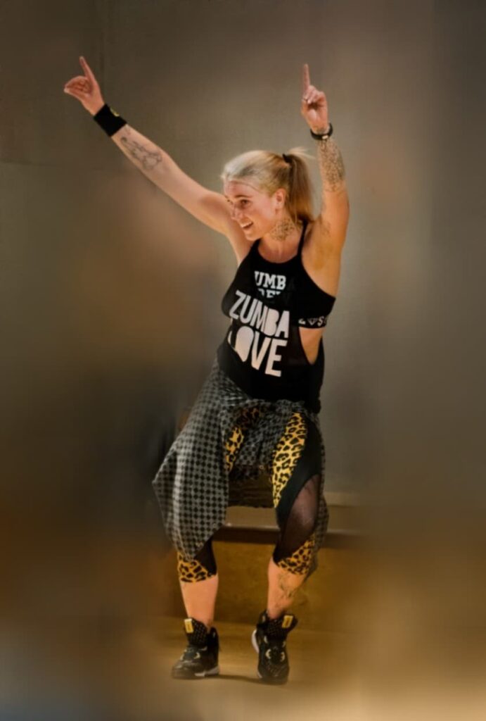 Olivia Morhed, zumba, instruktör